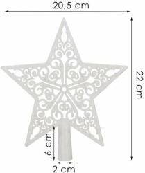 SPRINGOS Ca1278 decorare Stea de Crăciun 20, 5 x 21, 5 cm (CA1278)
