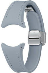 Samsung Curea smartwatch Samsung D-Buckle Hybrid Eco-Leather Band pentru Galaxy Watch6, Slim (S/M), Albastru (ET-SHR93SLEGEU) - badabum