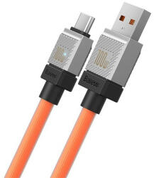 Baseus CoolPlay USB-Type-C adatkábel, 100W, 1m, narancs
