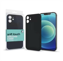 XPRO Soft Touch szilikon tok Slim Apple iPhone 15 Pro, fekete - pixelrodeo
