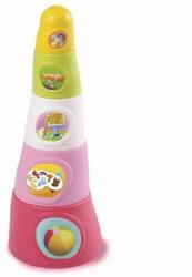 Smoby Smoby: Cotoons Happy Tower toronyépítő játék - pink (211317P) - jateknet