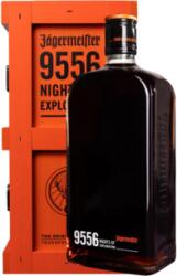 Jägermeister 9556 Nights of Exploration Limited Release 40% 0, 7L ajándékcsomagolás (fa)