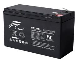 Ritar power Оловна Батерия RITAR, (RT1270) AGM, 12V, 7Ah, 151- 65- 94 mm, Терминал2 (RITAR-RT1270)