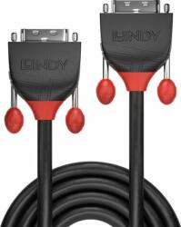 Lindy 36257 Black Line DVI-D - DVI-D Single Link Kábel 3m - Fekete (36257)