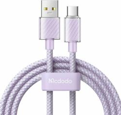 Mcdodo USB-A apa - USB-C/Lightning apa Adat és töltő kábel - Lila (1.2m) (CA-3652)