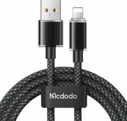 Mcdodo CA-3640 USB-A apa - USB-C/Lightning apa Adat és töltő kábel - Fekete (1.2m) (CA-3640)