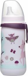 Nip Бебешко шише с твърд накрайник NIP - First Cup, 330 ml, розово (4000821350502) - ozone
