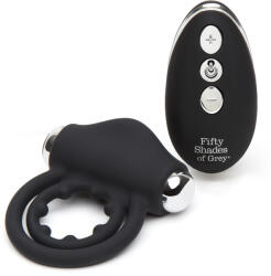 Fifty Shades of Grey Relentless Vibrations Remote Control Love Ring Inel pentru penis