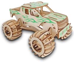 Woodcraft Construction Kit Woodcraft Puzzle 3D din lemn Monster truck (DDXB-G029H)