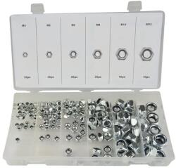  Geko Önzáró anya készlet M4-M12 (146db-os) G02806 (G02806)