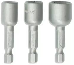Dedra Mágneses bit dugókulcs hajtószár készlet toldatkészlet 3db toldó 8, 10, 13x48mm, 1/4&apos; &apos; 18A09S1 (18A09S1)