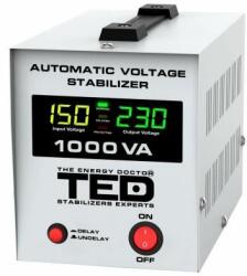 TED Electric Stabilizator retea maxim 1000VA-AVR LCD 2 iesiri schuko TED00004000 (TED00004000)