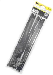  Kábelkötegelő gyorskötöző 4, 8x300 mm, fekete - 25 db TS48300C (TS48300C)