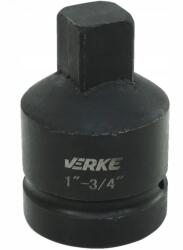 VERKE gépi ütvecsavarozó dugókulcs átalakító adapter 1" -3/4" V39449 (V39449)