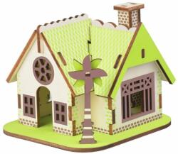 Woodcraft Construction Kit Woodcraft Puzzle 3D din lemn Casa lui Ellie (DDXE-G053H)