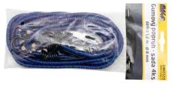 Gumipók szett gumi pók készlet 4 db 1, 2m hosszú 8mm átmérő kék GM0120 (GM0120)
