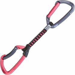 Climbing Technology Lime Set DY Expressz Anthracite/Cyclamen Solid Straight/Solid Bent Gate 12.0