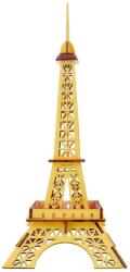 Woodcraft Construction Kit Woodcraft Puzzle 3D din lemn Turnul Eiffel galben (DDHF01C)