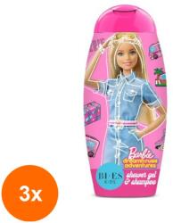 Bi-Es Set 3 x Gel de Dus si Sampon Barbie Dreamhouse, Bi-Es, 250 ml (ROC-3xUROLIC00043)