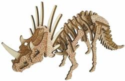 Woodcraft Construction Kit Woodcraft Puzzle 3D din lemn Triceratops (DDHM02)