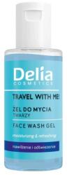Delia Cosmetics Gel de Curatare Fata Travel Whit Me, Delia 50 ml