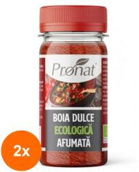 Pronat Pet Pack Set 2 x Boia de Ardei Dulce BIO, Afumata, 60 g, Pronat