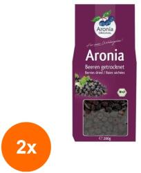 Aronia Original Set 2 x Fructe BIO de Aronia Uscate, 200 g, Aronia Original (ORP-2xAOAB001)