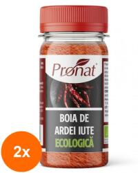 Pronat Pet Pack Set 2 x Boia de Ardei Iute BIO, 50 g, Pronat