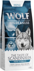 Wolf of Wilderness 1kg Wolf of Wilderness - mini krokettek száraz kutyatáp-Scandinavia - rénszarvas, lazac, csirke