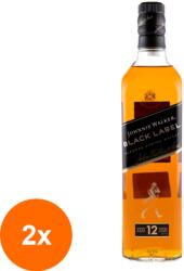 Johnnie Walker Set 2 x Whisky Johnnie Walker Black Label, 40%, 0.7 l