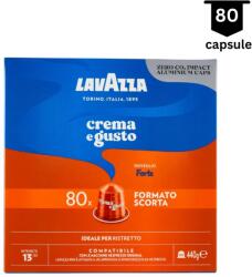LAVAZZA Capsule aluminiu Lavazza Crema E Gusto Forte Compatibile Nespresso, 80 buc