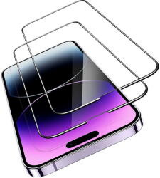 ESR Folie pentru iPhone 14 Pro Max (set 2) - ESR Armorite Screen Protector - Black (KF2316276) - pcone