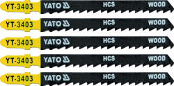 YATO Lama fierastrau pendular YATO tip T 100mm HCS 6TPI lemn 5pcs (YT-3403)