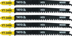 YATO Lama fierastrau pendular YATO tip T 115mm HCS 13-8TPI lemn 5pcs (YT-3408)