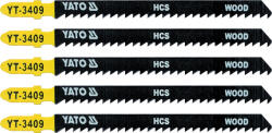 YATO Lama fierastrau pendular YATO tip T 115mm HCS 8TPI lemn 5pcs (YT-3409)