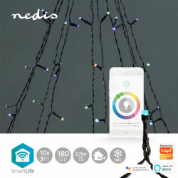Nedis Függeszthető Wifi Fényfüzér - RGB - 180 Led - SmartLife (WIFILXT01C180)