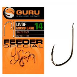 Guru feeder special hook size 10 (barbed/spade end) (GLWGF10) - sneci