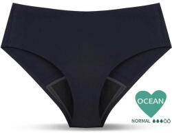 Adalet Ocean Normal - menstruációs bugyi (fekete) - szexaruhaz