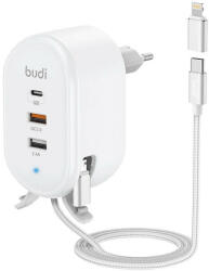 budi Wall Charger Budi 1m cable 30W (white)