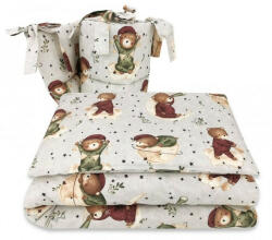 Baby Shop 3 részes ágynemű garnitúra - Maci a holdon - babyshopkaposvar
