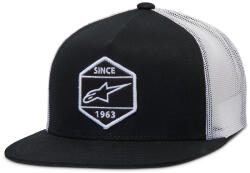 Alpinestars Bolt Bolt Trucker capac negru și alb (AIM186-698)