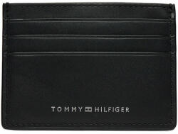 Tommy Hilfiger Etui pentru carduri Tommy Hilfiger Th Spw Leather Cc Holder AM0AM11845 Black BDS