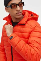 Superdry rövid kabát férfi, narancssárga, téli - narancssárga S