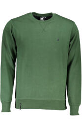 U. S. Grand Polo Equipment & Apparel Bluza barbati cu maneca lunga si imprimeu cu logo verde inchis (FI-USF175_VEVERDE_3XL)