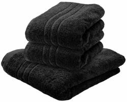  2x prosop Confort 70x140 cm negru, 100% bumbac Prosop