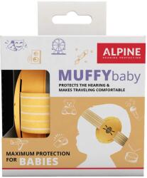 Alpine Muffy Baby hallásvédő babáknak Szín: Sárga