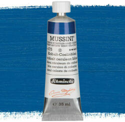 Schmincke Mussini olajfesték, 35 ml - 475, cobalt-cerulean blue