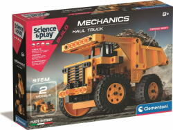 Clementoni Science&Play Mechanikai laboratórium Bányászati autók 2 az 1-ben