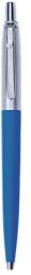 PAX Golyóstoll, 0, 8 mm, nyomógombos, tengerkék tolltest, PAX, kék (PAX4030207) - irodaszermost