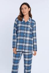 GUASCH SARA női flanel pizsama XL Kék / Blue